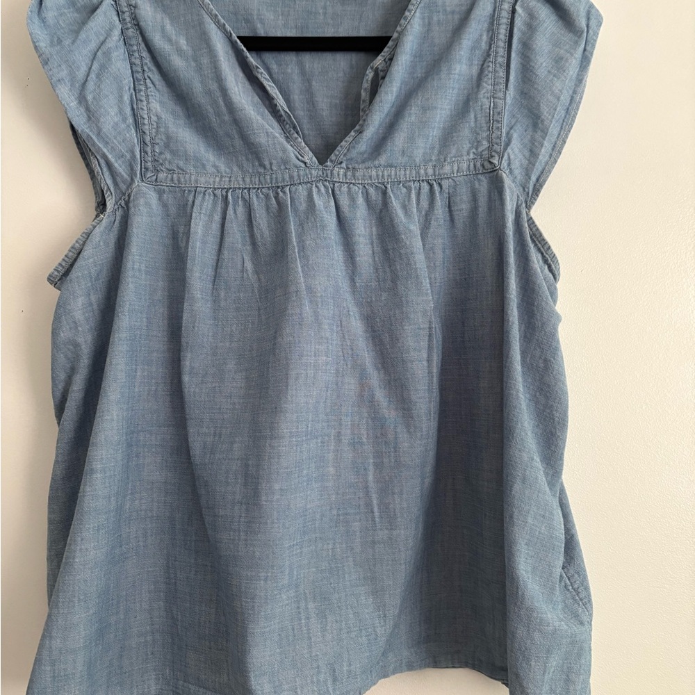 Levi's Light Blue Denim Blouse